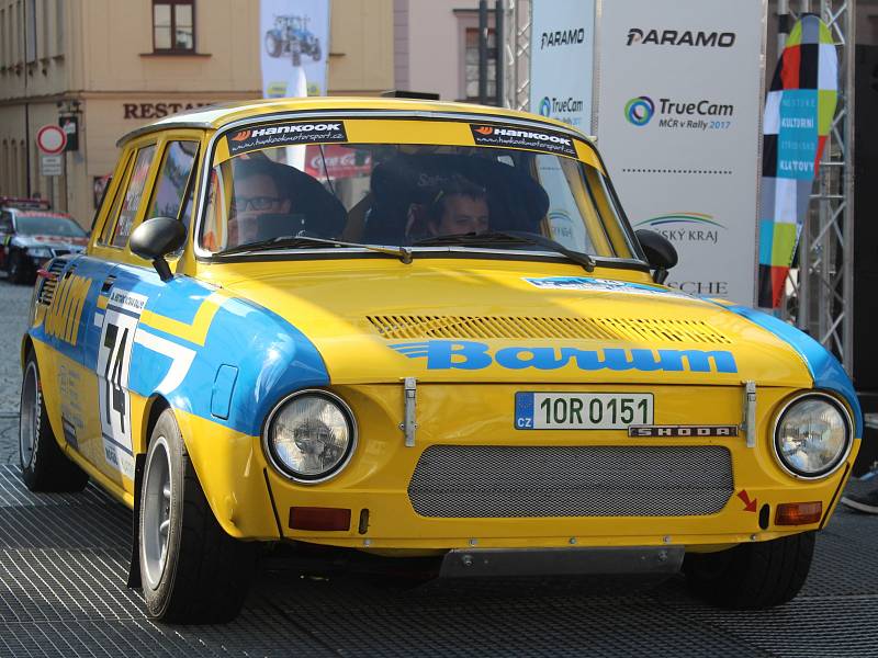 Start Historic Vltava Rallye 2017
