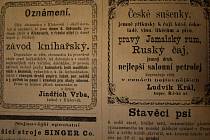 Ze starých novin, ze Šumavanu a Úhlavanu (19. století).