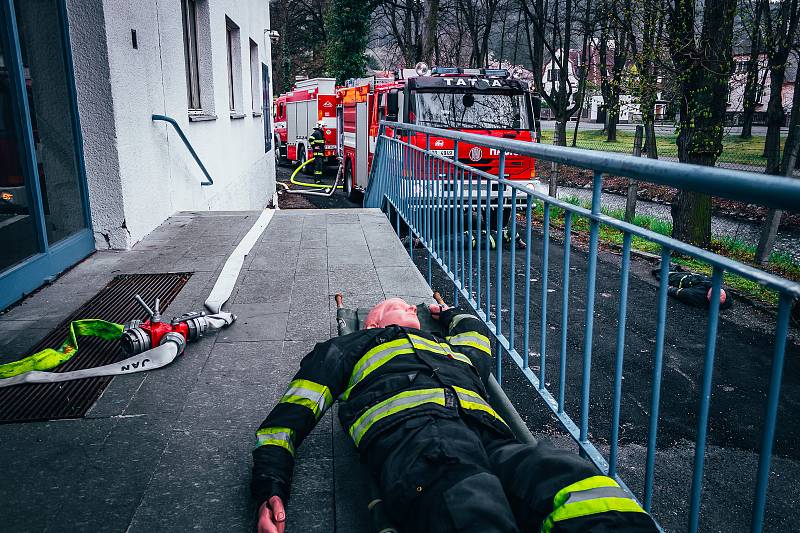 Cvičení v Okule v Nýrsku.