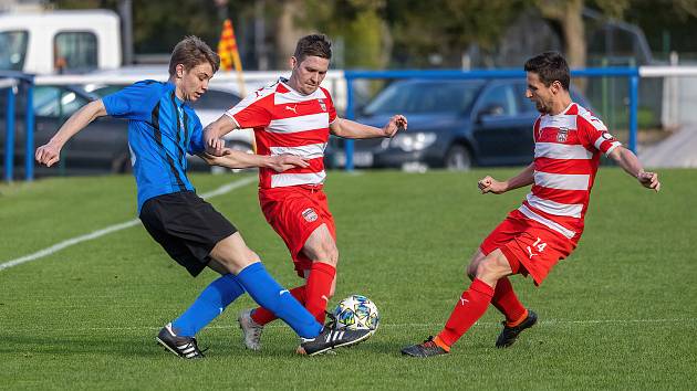 Okresní přebor, dohrávka 16. kola: FK Okula Nýrsko B - FC Švihov 2:2.