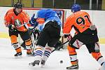 Šumavská liga amatérského hokeje: AHC Vačice (oranžové dresy) - HC 2009 Nýrsko 8:4 