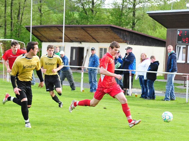 1. B třída Mochtín - Strážov 4:1.