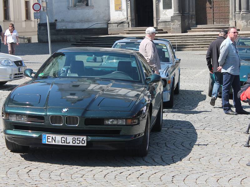 Sraz vozů BMW v Klatovech.