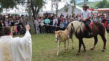 V Uhlišti se v sobotu konalo tradiční žehnání koní.