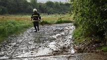 Bleskové povodně v Neznašovech na Klatovsku.