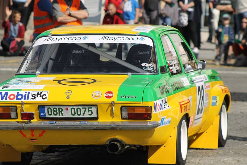 28. Historic Vltava Rallye - start Klatovy.