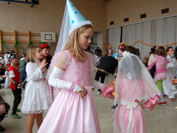 Maškarní karneval družiny při ZŠ Plánická ul. Klatovy