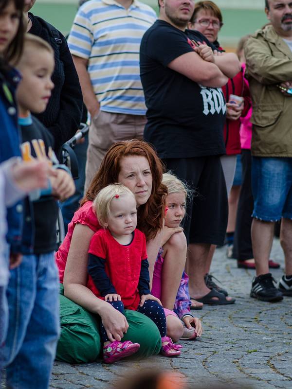 Folklorní vystoupení v Sušici.