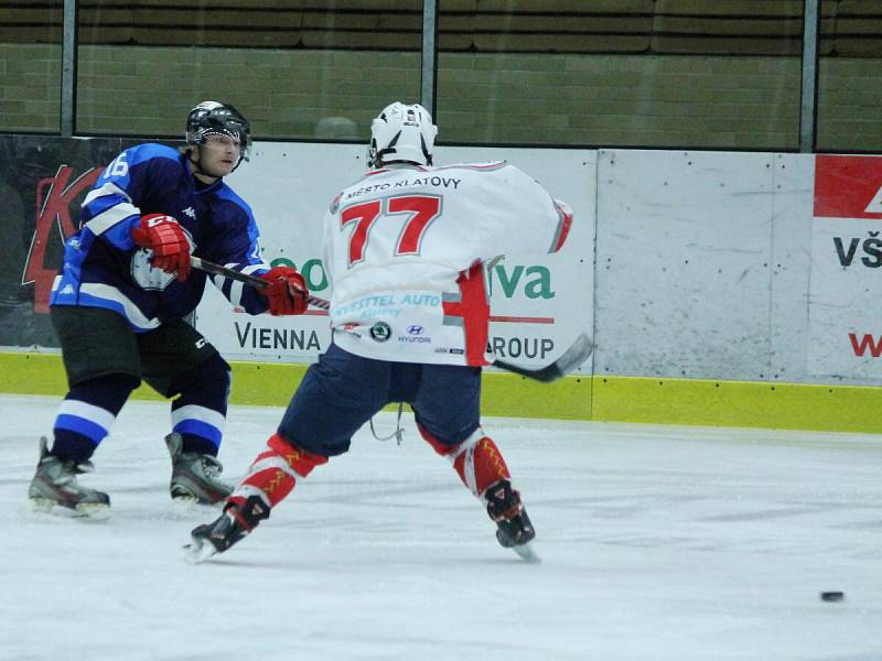 Liga juniorů: HC Klatovy (bílé dresy) - TJ Baník Most 11:4