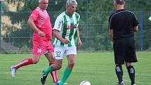 Fotbalisté TJ Sokol Měčín (na archivním snímku) porazili v pátém kole okresní III. třídy soupeře ze Železné Rudy vysoko 8:4.