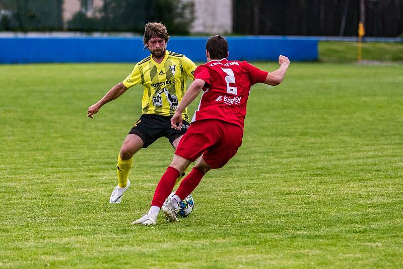 Klatovy hostí v sobotu od 14.30 ve šlágru 14. divizního kola vedoucí Přeštice.