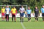 Janovice (na archivním snímku hráči ve žlutých dresech) porazily Chudenice 3:0.