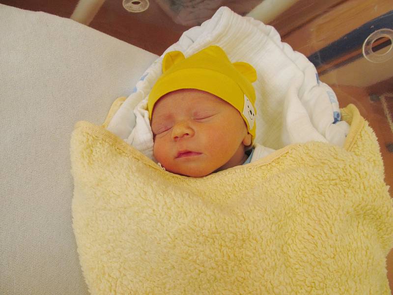 JAN STRAPEK z Milenců se narodil v klatovské porodnici 4. listopadu v 19.55 hodin (2370 g, 44 cm). Rodiče Pavlína a Jan přivítali očekávaného prvorozeného syna na porodním sále společně.