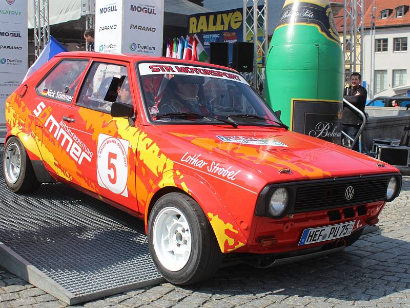 Start Rallye Šumava Legend 2017