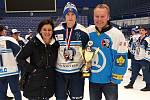 Lenka a Libor Jiříčkovi, rodiče obránce českého týmu na hokejovém MS ve Finsku Davida Jiříčka.