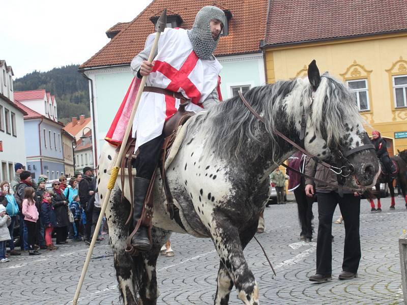 Jízda sv. Jiří v Sušici.