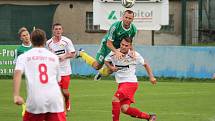 Divize 2016/2017: SK Klatovy 1898 (bílé dresy) - 1. FC Karlovy Vary 1:3