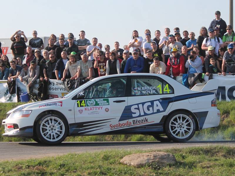 RZ 1 50. Rallye Šumava Klatovy.