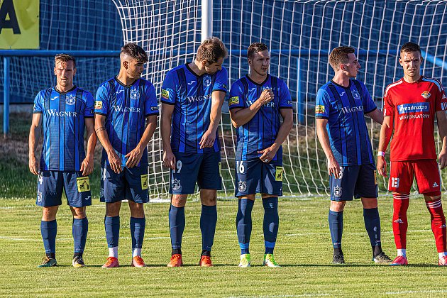 Letní příprava: SK Klatovy 1898 - TJ Jiskra Domažlice (modří) 0:5.