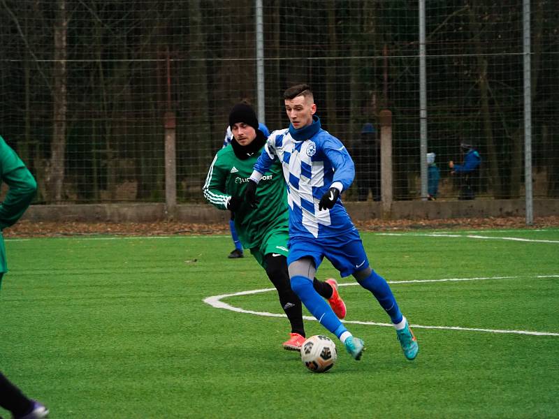 Fotbalista FK Okula Nýrsko Martin Bastl.