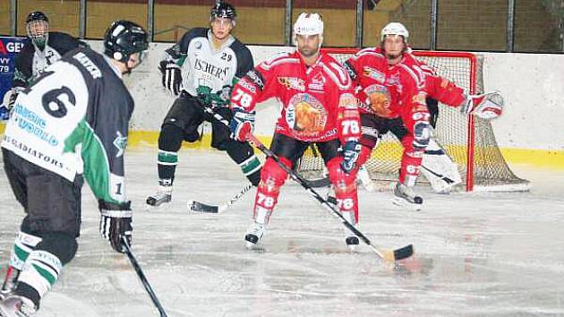 Hokej Klatovy - Erding 4:3