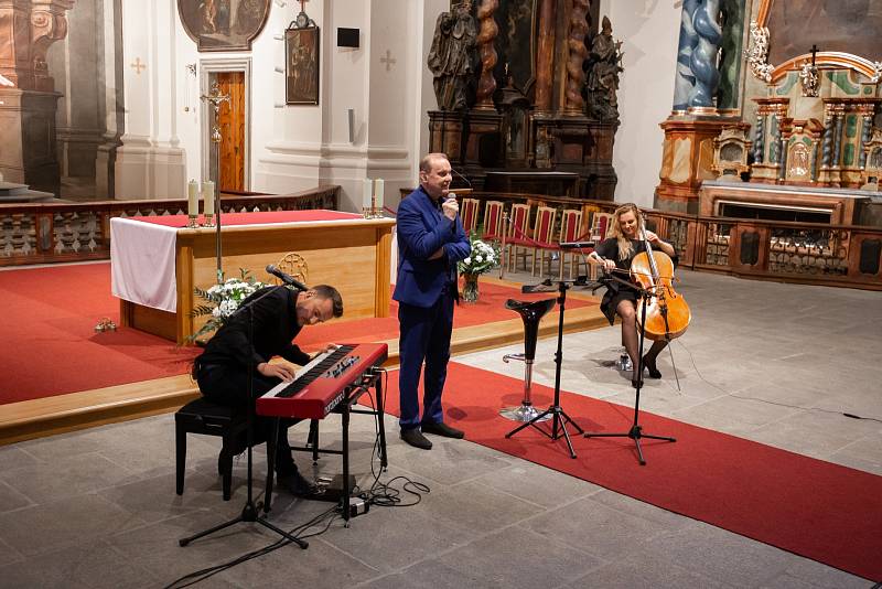 Koncert Štefana Margity v Klatovech.