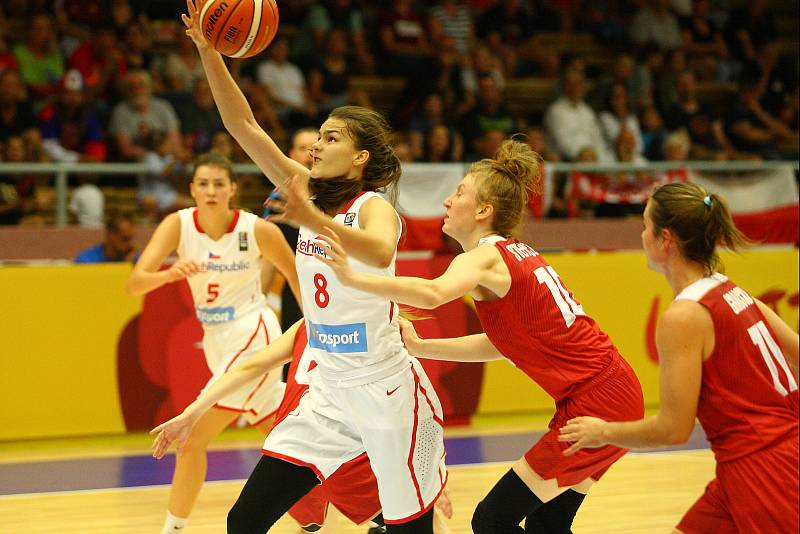 Basketbal ženy ME U20 ČR - Polsko