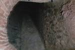 Podzemí starého czerninského zámku v Chudenicích