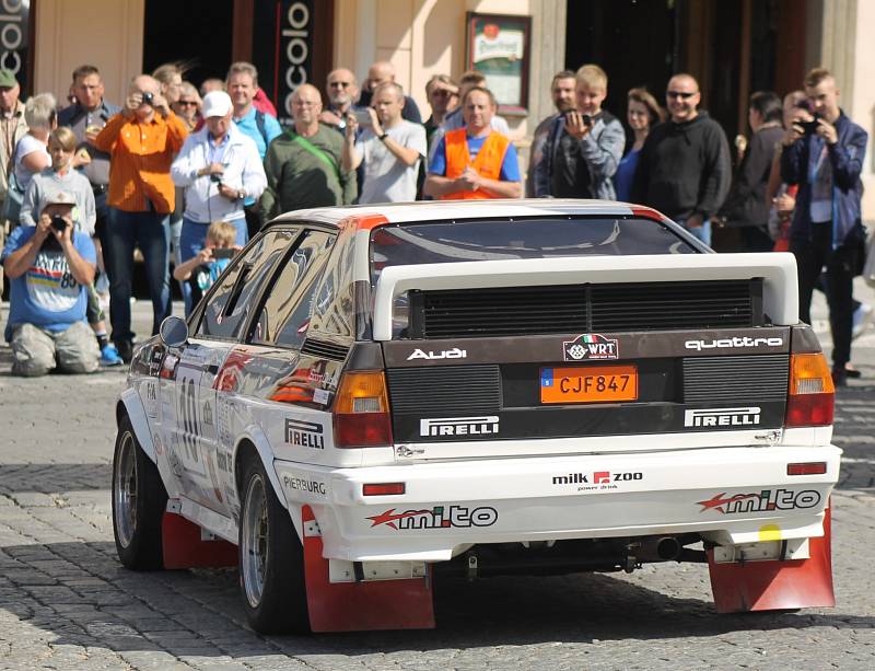 28. Historic Vltava Rallye - start Klatovy