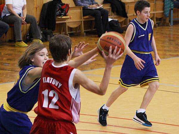 Basketbal U14: Klatovy – Sparta Praha 36:95