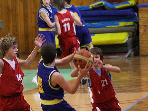 Basketbal U14: Klatovy – Sparta Praha 36:95