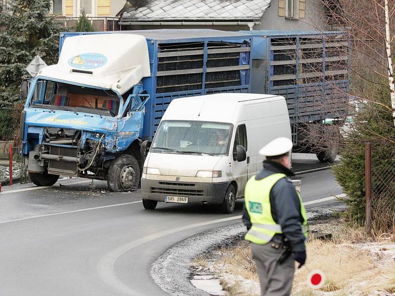 Dopravní nehoda v Biřkově