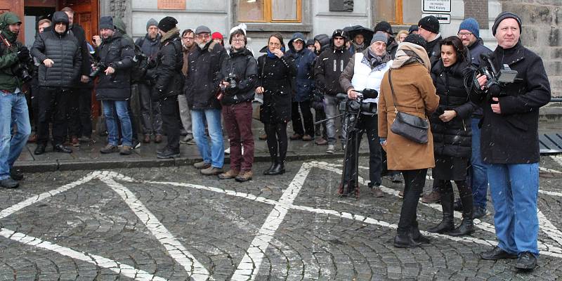 Prezidentský kandidát Jiří Drahoš v Sušici a v Klatovech.