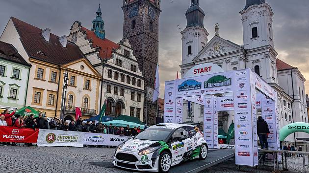 Zahájení Rallye Šumava Klatovy 2023.