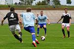 archivní fotogalerie: SK Petřín Plzeň (černí) vs. SK Klatovy 1898 (modří).