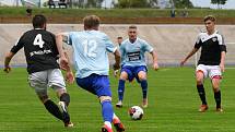 archivní fotogalerie: SK Petřín Plzeň (černí) vs. SK Klatovy 1898 (modří).