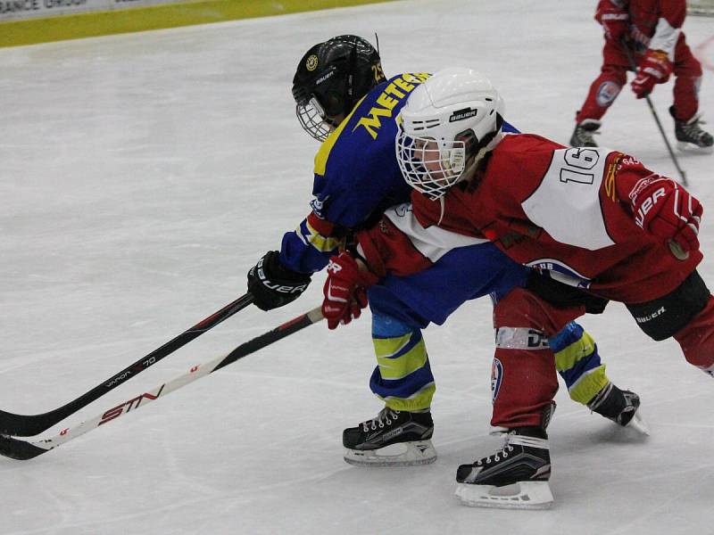 Minihokej 3. třídy: HC Klatovy (červené dresy) - HC Meteor Třemošná 14:24