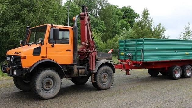 Kradené vozidla Unimog