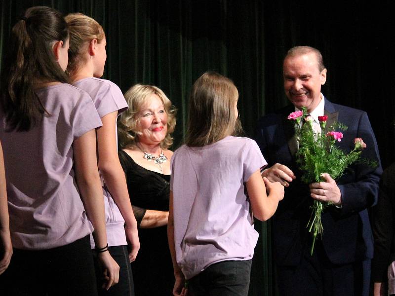 Štefan Margita v kulturním domě v Klatovech.