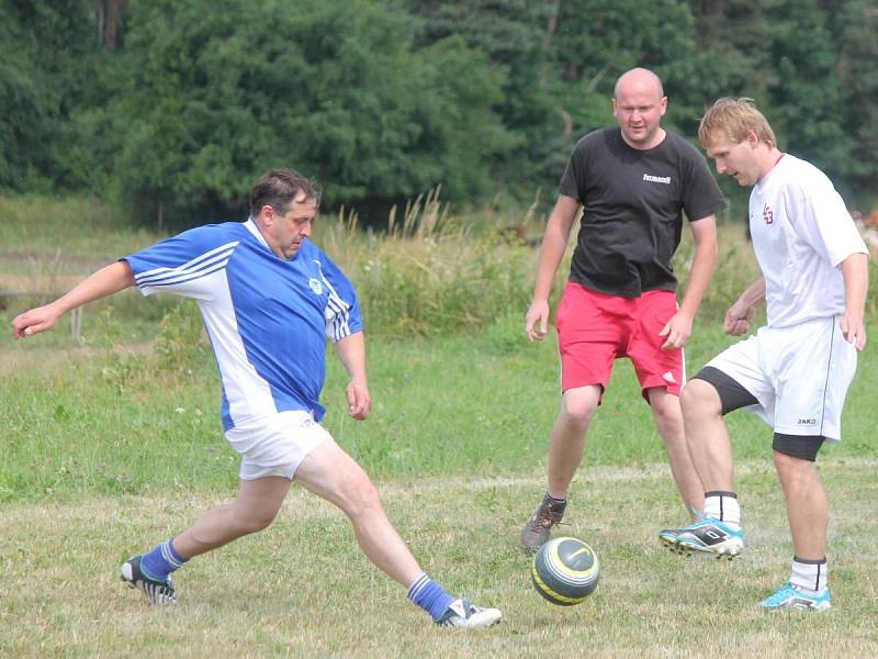 Turnaj v malé kopané Atrium Cup 2014 v Třebomyslicích.