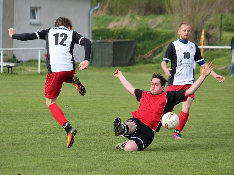 Fotbal, okresní přebor:  Vrhaveč (bílí) - Nezamyslice