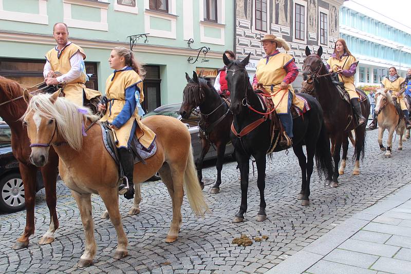 Svatováclavské oslavy v Klatovech.