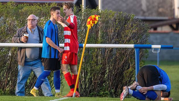 Okresní přebor, dohrávka 16. kola: FK Okula Nýrsko B - FC Švihov 2:2.