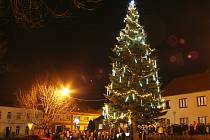 Rozsvícení vánočního stromu v Horažďovicích, v Sušici a ve Švihově.