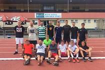 Fotbalisté Sušice se připravují na novou sezonu. V tomto slušném počtu se mužstvo sešlo na tréninku v netradiční neděli.