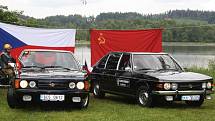 První sraz socialistických vozidel v Hnačově