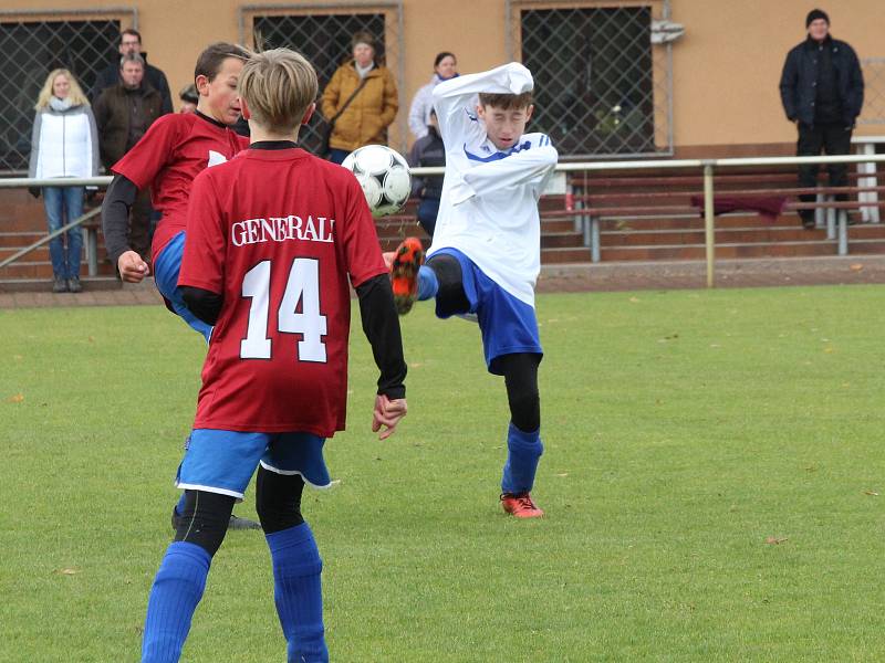 Fotbal, krajský přebor starších žáků: Nýrsko - Nepomuk