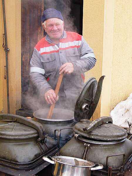 Zabijačka v Újezdu u Plánice