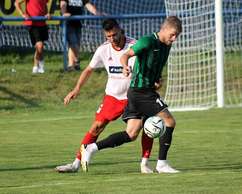 4. kolo divize A: SK Klatovy 1898 - FC Rokycany 2:0 (0:0).