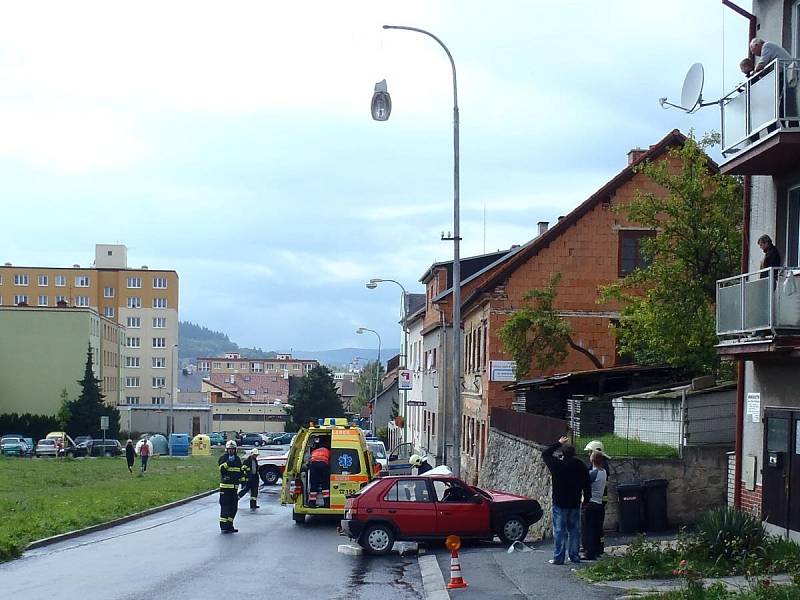 Dopravní nehoda v Klatovech